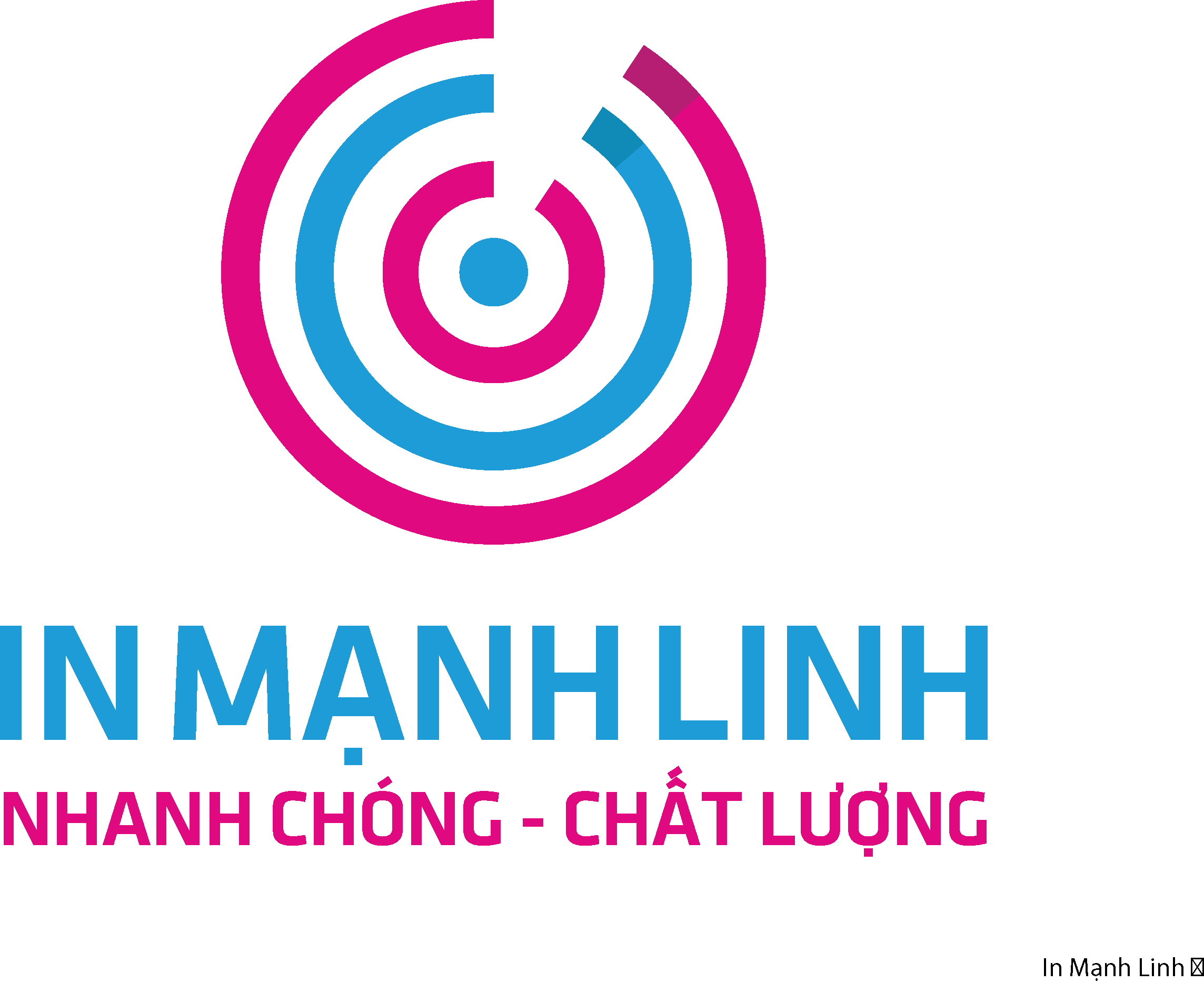 In Mс║бnh Linh Orignal Logo Vector Logo